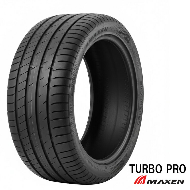 送料無料 マクセン ターボプロ (1本/2本/4本) MAXEN TURBO PRO 215/45R18 93Y XL (18インチ)