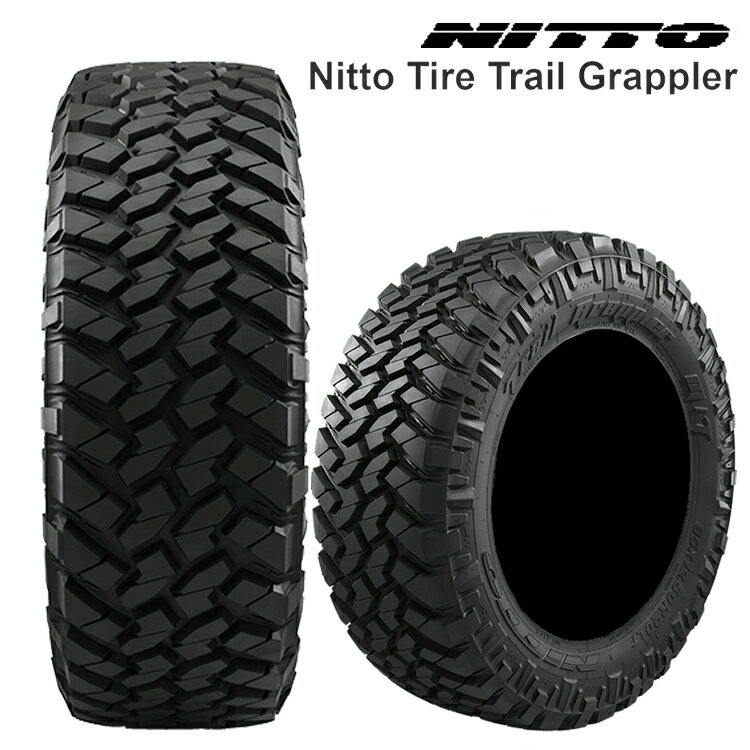 37x12.5R17 124Q (1本/2本/4本)送料無料 ニットー サマータイヤ NITTO Trail Grappler M/T トレイルグラップラー (17インチ)
