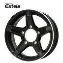 送料無料 プレミックス エステラ 5.5J-15 +5 5H-139.7 ESTELA (15インチ) 5H139.7 5.5J+5【4本セット 新品】