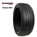 送料無料 レーダー ディーマックス R8+ 245/40R20 99Y XL 【1本単品 新品】 サマータイヤ RADAR Dimax R8+ (20インチ)