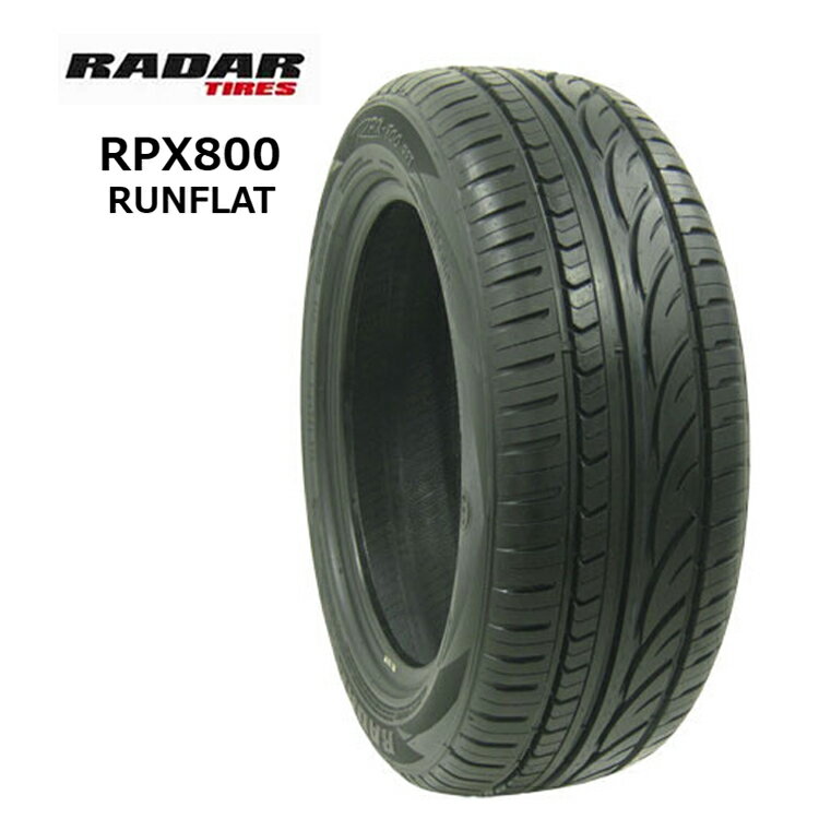 送料無料 レーダー RPX800 ランフラット (1本/2本/4本) サマータイヤ RADAR RPX800 RUNFLAT 205/55R16 205 55 16 (16インチ)