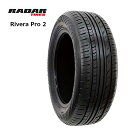 送料無料 レーダー リベラ Pro 2 195/65R15 95V XL 【1本単品 新品】 サマータイヤ RADAR Rivera Pro 2 (15インチ)