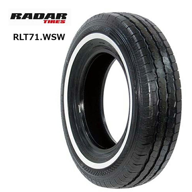 送料無料 レーダー RLT71.WSW (1本/2本/4本) サマータイヤ RADAR RLT71 185R14 185 14 (14インチ)