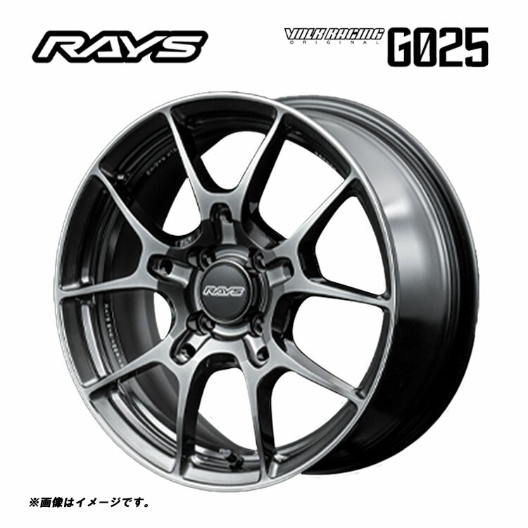 送料無料レイズ ボルクレーシング G025 6J-16 +41 4H-100 VOLK RACING G025 (HK) (16インチ) 4H100 6J+41【4本セット 新品】