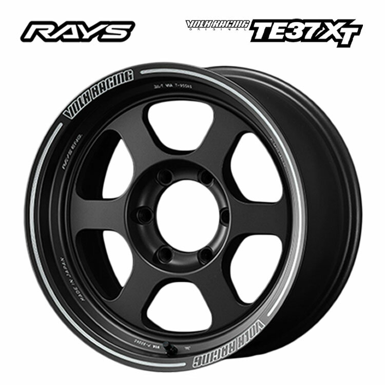 送料無料 レイズ ボルクレーシング TE37XT 6.5J-16 +38 6H-139.7 VOLK RACING TE37XT (16インチ) 6H139.7 6.5J+38【1本単品 新品】