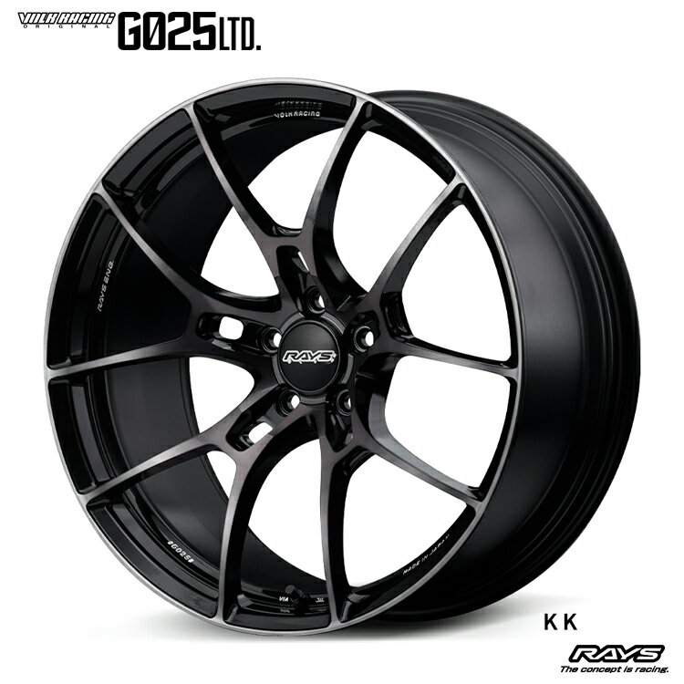 送料無料 レイズ ボルクレーシング ジーゼロニーゴー エルティディ 8.5J-18 +42 5H-112 VOLK RACING G025LTD (18インチ) 5H112 8.5J+42