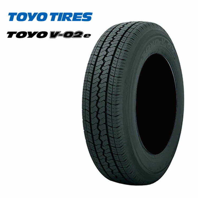 送料無料 トーヨー ブイゼロツーイー 145R12 8PR 【1本単品 新品】 商用車向けタイヤ TOYO V-02e (12インチ)