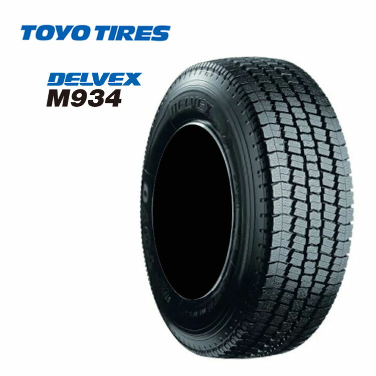 送料無料 トーヨー デルベックス M934 (1本/2本/4本) 小型トラック スタッドレス TOYO DELVEX M934 205/65R15 205 65 15 (15インチ)