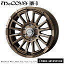 送料無料 ウェッズ マッコイズ アールブイファイブ 7J-18 38 6H-139.7 McCOYS RV-5(BRM) (18インチ) 6H139.7 7J 38【1本単品 新品】