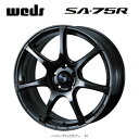 送料無料 ウェッズ ウェッズスポーツ SA-75R 8.5J-18 +50 5H-114.3 WedsSport SA-75R (18インチ) 5H114.3 8.5J+50 (1本/2本/4本)(2)