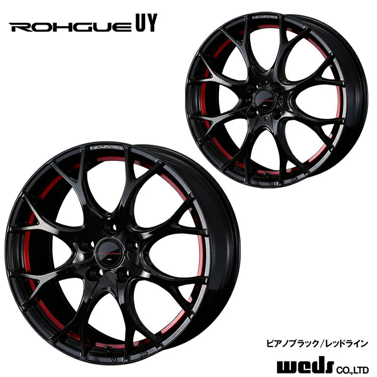 送料無料 ウェッズ ノヴァリス・ローグ ユーワイ 5.5J-15 +43 4H-100 新品 weds NOVARIS ROHGUE UY (15インチ) 4H100 5.5J+43 (1本/2本/4本)