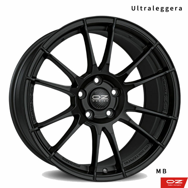送料無料 オーゼット レーシング ウルトラレッジェーラ 8J-18 +45 5H-112 新品 OZ Racing Ultraleggera (MB) (18インチ) 5H112 8J+45 (1本/2本/4本)