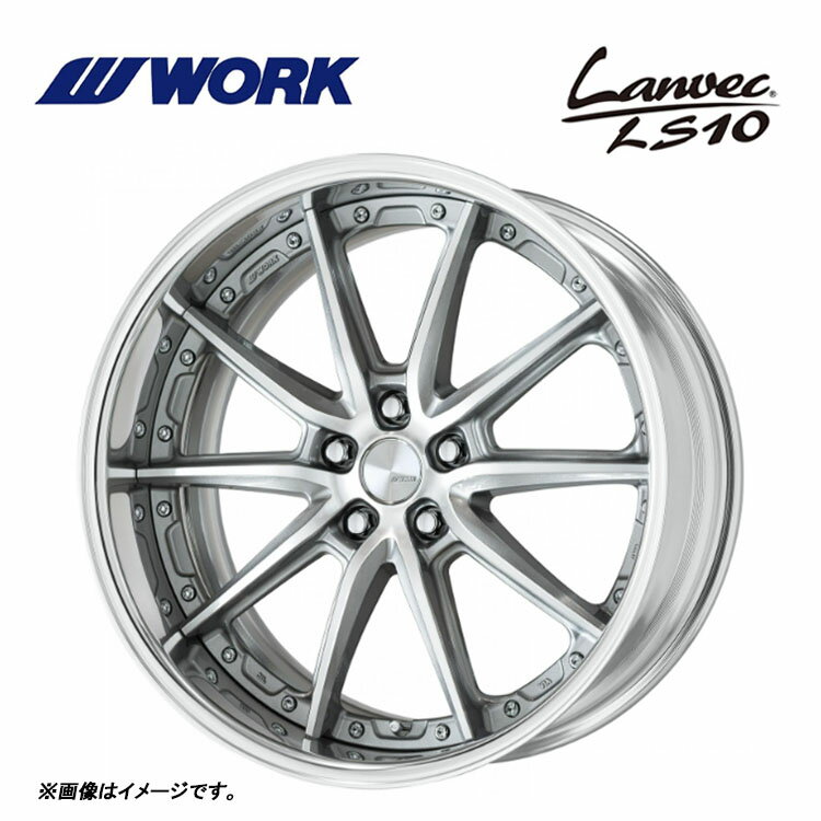 送料無料 ワーク ランベック LS10 FULL REVERSE DEEP RIM Odisk 8.5J-18 +70〜34 5H-114.3 Lanvec LS10 FULL REVERSE　DEEP RIM Odisk (18インチ) 5H114.3 8.5J+70〜34【4本セット 新品】