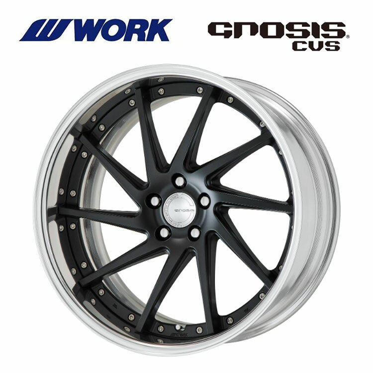 送料無料 ワーク 12.5J-20 −49〜−71 5H-120 GNOSIS CVS FULL REVERSE ミドルコンケイブ STANDARD Adisk (20インチ) 5H120 12.5J−49〜−71