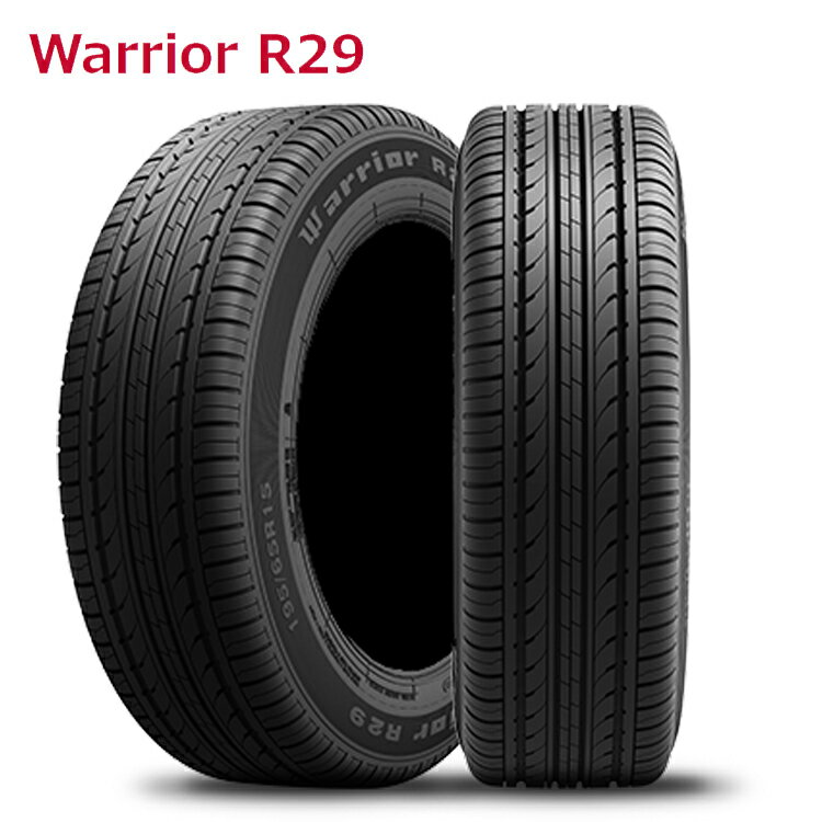 送料無料 ウォーリア (1本/2本/4本) サマータイヤ Warrior R29 195/60R15 195 60 15 (15インチ)