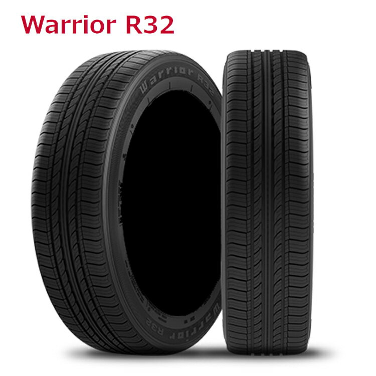 送料無料 ウォーリア (1本/2本/4本) サマータイヤ Warrior R32 215/55R17 215 55 17 (17インチ)