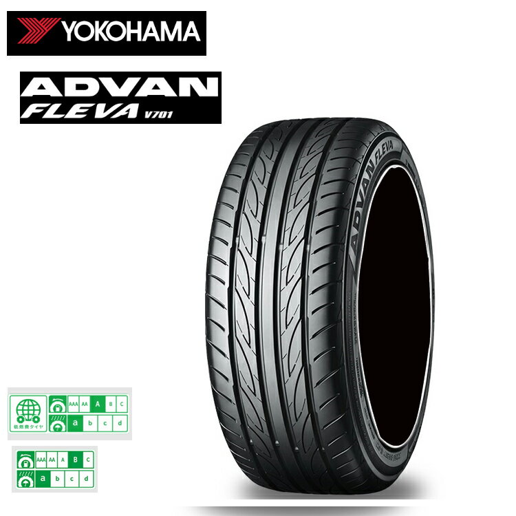 ̵ 襳ϥޥ ɥХ ե V701 (1/2/4) ޡ YOKOHAMA ADVAN FLEVA V701 245/40R17 245 40 17 (17)