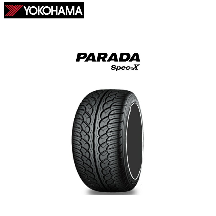 送料無料 ヨコハマタイヤ パラダ Spec-X PA02 (1本/2本/4本) 夏 サマータイヤ YOKOHAMA PARADA Spec-X PA02 255/40R20 255 40 20 (20インチ)