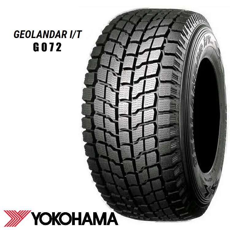 送料無料 ヨコハマ ジオランダー・アイティー G072 (1本/2本/4本) スタッドレスタイヤ YOKOHAMA GEOLANDAR I/T G072 225/70R15 225 70 15 (15インチ)