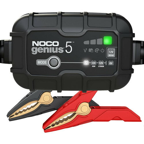 NOCO（ノコ） genius5(ジーニアス5) バッテリーチャージャー5A日本向け正規品品番：G5JP