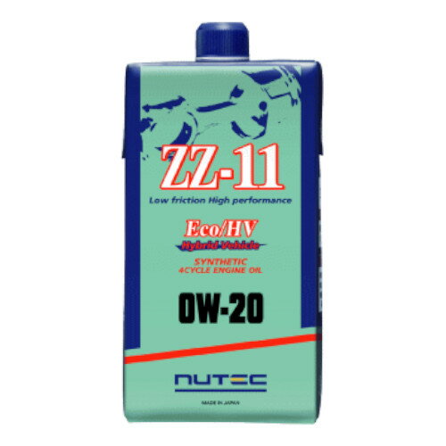 nutec (ニューテック) ZZシリーズ エンジンオイル 0W20 1L 品番: ZZ-11