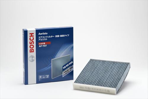 BOSCH ボッシュ トヨタ アルファード・ハイブリッド ATH20W H23.09-H27.01 用 抗菌・脱臭タイプ アエリストフリー エアコンフィルター AF-T07 送料無料