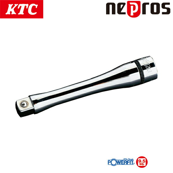 KTC ネプロス 9.5sq.エクステンションバー 長さ：100mm NBE3-100
