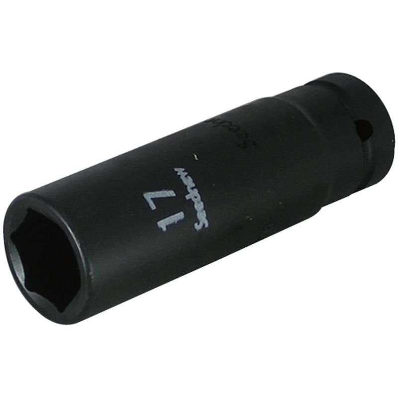 Seednew シーズニュー 12.7sq インパクト用 ロングソケット 17mm S-WL417