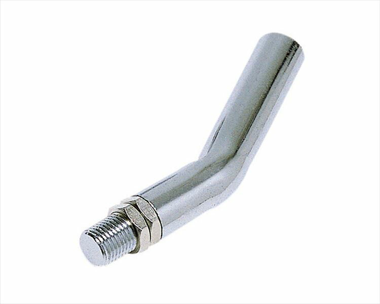 EXEA 星光産業 シフトレバー エキステンション100 曲げタイプ メッキ ET-27