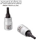 PROX-TECH プロクステック ヘックスビットソケット 1/4 3mm No.83746