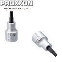 PROX-TECH プロクステック トルクスビットソケット 1/2 ショート 55mm T30 No.83491