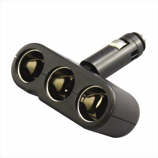 YAC 槌屋ヤック 3連 ダイレクトソケット ディレクション DC12V PZ-725