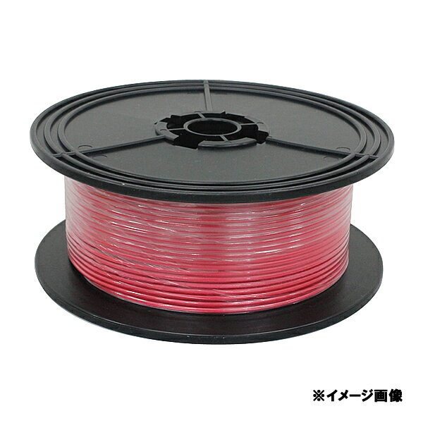 Moveon ムーヴオン ビニールコード 0.85sq 赤 100m AV0.85RE