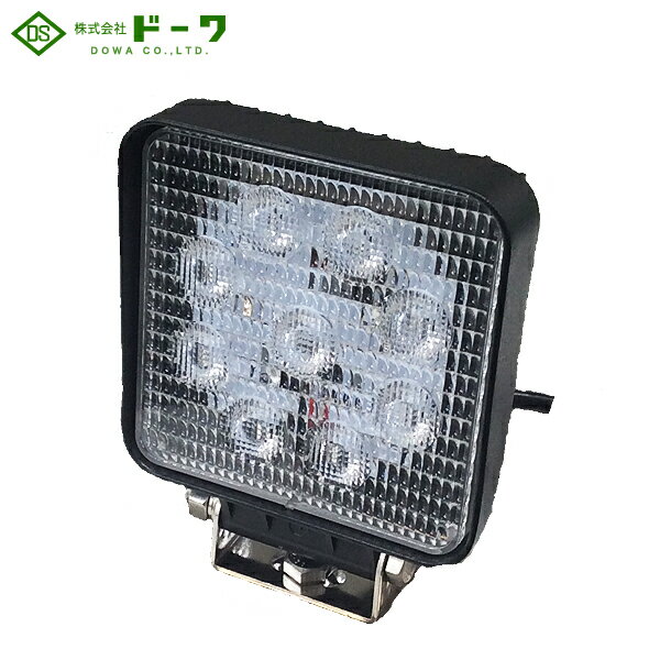 乐天商城 - DOWA ドーワ LED 薄型 ワークランプ 12V/24V共用 9灯 P-8028