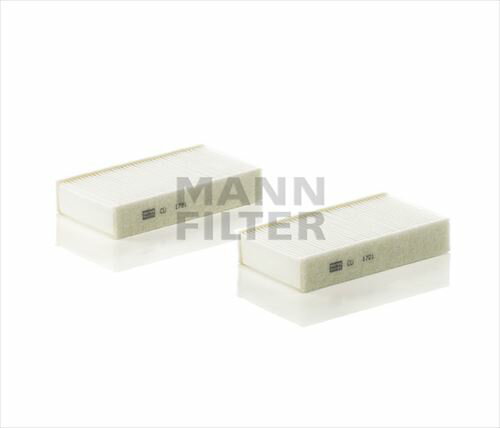 MANN-FILTER マンフィルター 輸入車用 エアコンフィルター/クリーンエアフィルター CU1721-2