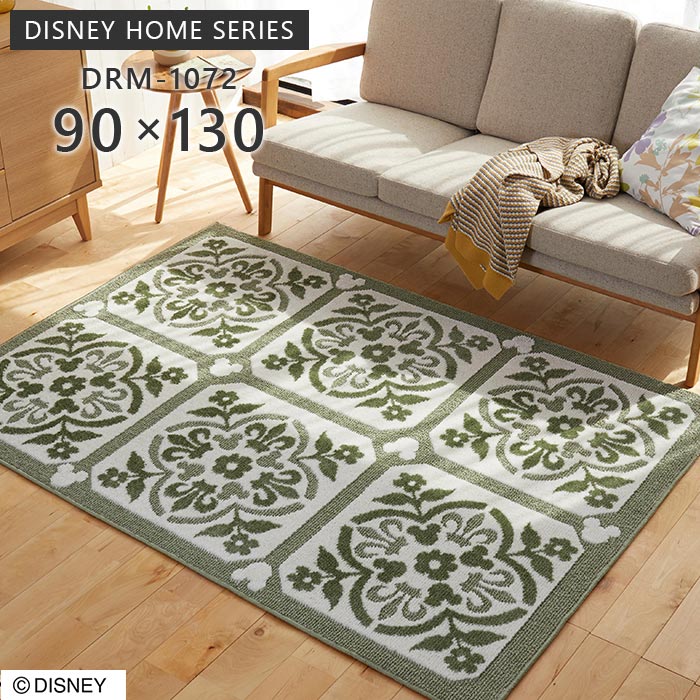 ラグ ミッキー カローラグ DRM-1072 90×130 cm 日本製 スミノエ製 ディズニー 防ダニ 床暖 ホットカー..