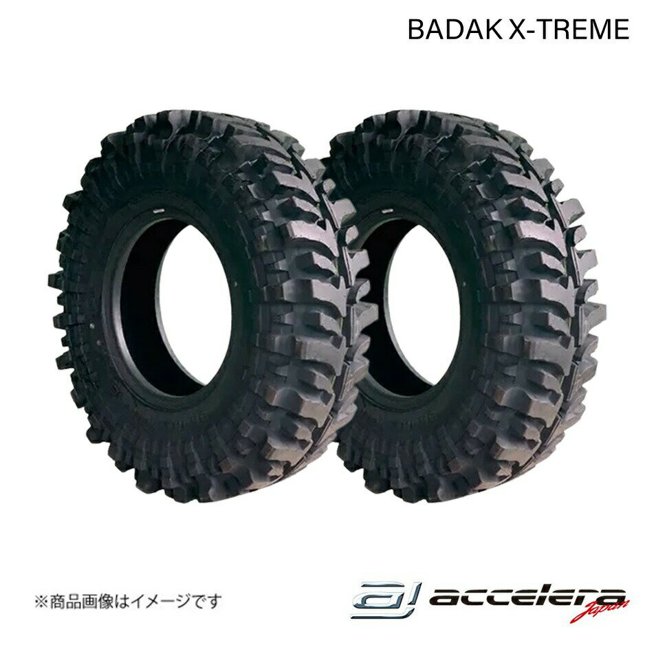 BRIDGESTONE - ACCELERA/アクセレラ 31×10.50-15 LT 110N BADAK X-TREME オフロードタイヤ 2本 タイヤ単品