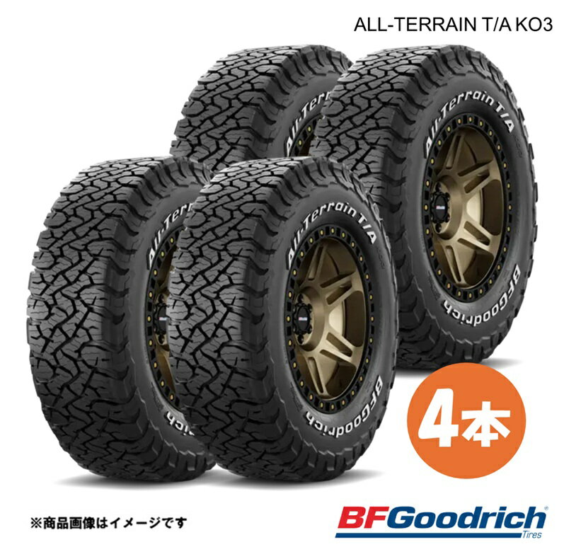 樂天商城 - BFGoodrich グッドリッチ ALL-TERRAIN T/A KO3 RWL タイヤ 4本 265/65R17 116/113S ランドクルーザープラド等 オールテレーンT/A KO3 レイズドホワイトレター