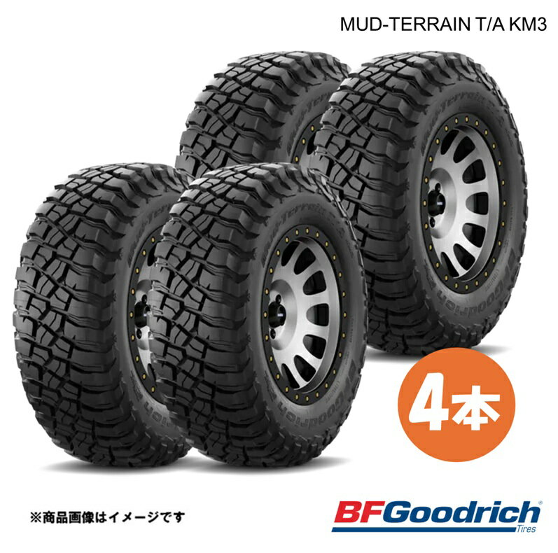 BFGoodrich グッドリッチ MUD-TERRAIN T/A KM3 タイヤ 4本 295/70R17 121/118Q マッドテレーンT/A KM3