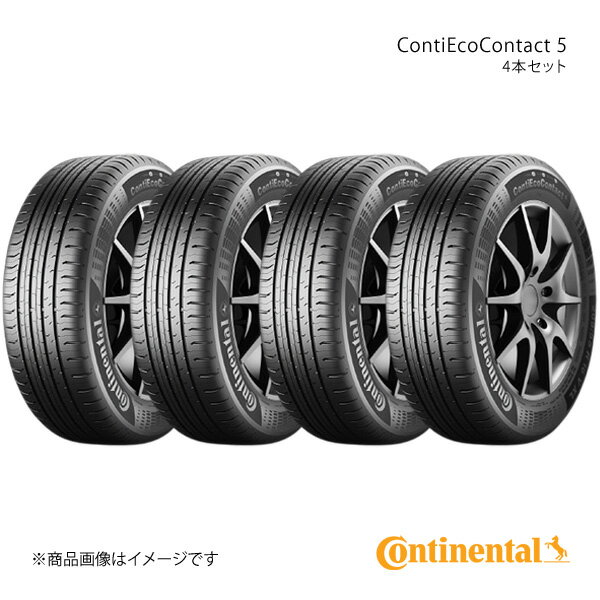 14 inches - Continental コンチネンタル ContiEcoContact 5 タイヤ 4本セット 165/65R14 79T 品番:0356217×4