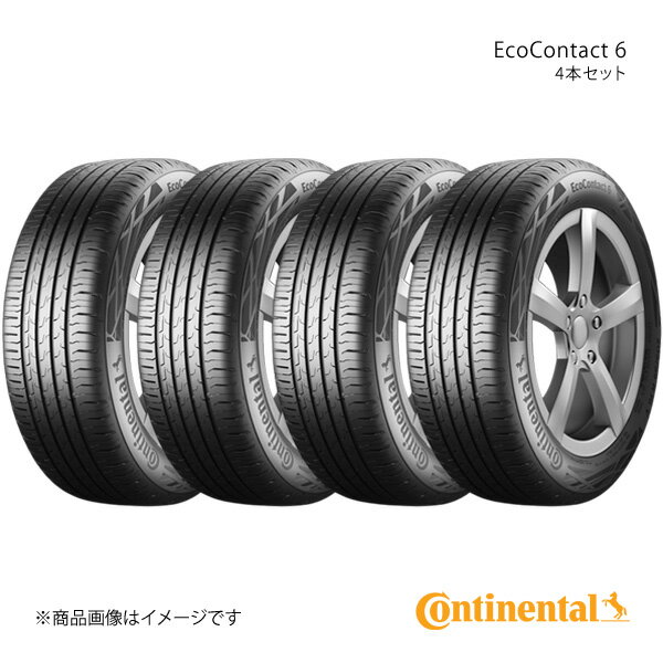 Continental コンチネンタル EcoContact 6 タイヤ 4本セット 175/65R15 84H 品番:0358448×4