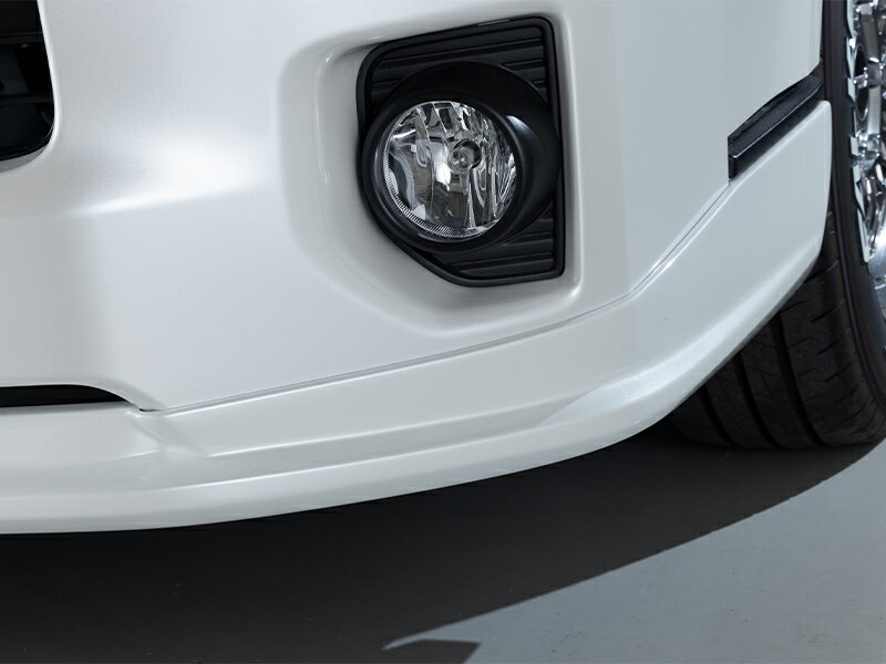 CRS シーアールエス フロントリップスポイラーVer.V FRP製 ハイエース/レジアスエース 4〜7型 ワイド 2013年12月〜 es-1223