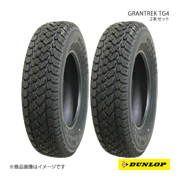 DUNLOP ������å� �����ȥ�å����Х��� ���ե����ɥ����� GRANDTREK TG4 145/80R12 2�� 80/78N 145 80 12 �ƥ�����