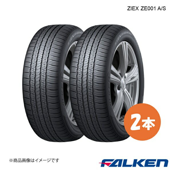 FALKEN - FALKEN/ファルケン 新車装着タイヤ ZIEX ZE001 A/S 225/55R18 98V 2本 スバル クロストレック 225 55 18