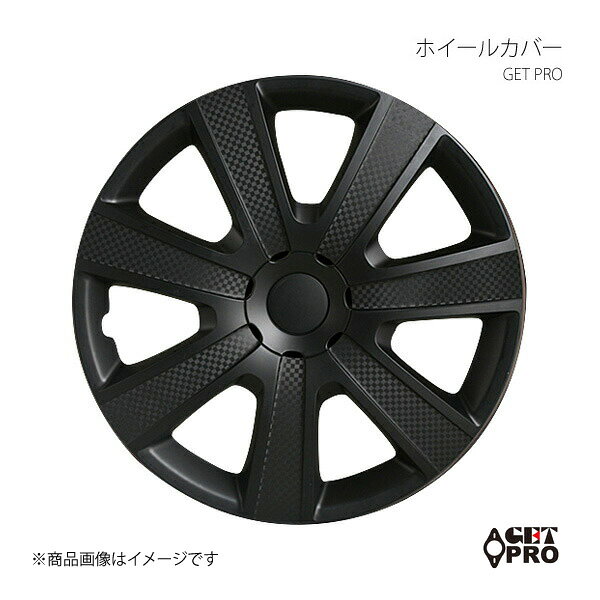 ■品番L085BPM15 ■メーカーGET-PRO/ゲットプロ ■商品名ホイールカバー ■自動車メーカー汎用品 ■インチ15インチ ■内容1台分4枚セット ■カラーブラック＆カーボン ■商品概要GET-PRO（ゲットプロ）ホイールカバー/ホイールキャップは、純正ホイールカバーと交換することで、まるでホイールを変えたような印象になります。従来のものよりも見た目の雰囲気が格段に向上しました。取り付けも簡単で、手軽に愛車のイメージを変えることができます。 ■仕様・スチールホイール専用品（鉄ホイールにホイールカバーが付いているタイプ）・汎用サイズ（スチールホイールのインチ数をご確認ください）・ABS樹脂素材 ■取付できない車両・アルミホイール装着車・純正スチールホイールの出っ張り具合により取付できない場合があります ■取付方法1.金属製のリングを、カバーのつめ内側にセットする※リングのへこんでいる部分はエアバルブ避けです。カバー側に凹みが来るように取付してください。2.つめ部分を全体的に少しずつ押し込む※片側のつめをすべて入れてしまうと、全体を押し込んだ時つめが割れてしまうので、つめ全体が入っていることを確認してから押し込んでください。 ■注意事項装着時にエアバルブが曲がってしまう場合は、リングの凹みの向きをホイール側に変更してください。一部製品にはリングの位置を2段階に調整できるものがあります。その場合さらに強力に取り付けできますが、その分取り付けが難しくなります。ホイールとホイールカバーの間に隙間が生じる場合には使用を中止してください。ホイールカバーが車体からはみ出してしまうと保安基準に適合しません。はみ出している場合は使用しないでください。定期的に装着状態を確認し、変形や亀裂などが生じた場合は直ちに使用を中止してください。本製品の取り付け及び使用時に発生するキズ、損傷、脱落による事故、損害等、その全てにおいて当社では責任を負いかねますのであらかじめご了承ください。 ■納期メーカー取り寄せ品の為、通常即日〜4営業日以内に発送致します。 ■ご注文時注意事項※こちらの商品はメーカー直送品の為、代金引換と後払い決済がご利用頂けません。代金引換や後払い決済でご注文頂いた場合は、お客様にご確認の上、他決済方法への変更依頼、又はご注文のキャンセル処理を行わせて頂きます。 ※ ご注文前に必ずご確認下さい お急ぎの場合はご購入前に納期確認をお願い致します。 納期について ＊メーカー在庫が欠品の場合、改めて納期をご連絡致します。 ＊メーカーにて予告無く廃盤、仕様変更になっている場合があります。 返品・キャンセルに関して ＊お客様都合による返品・キャンセル・商品の変更は一切お受けしておりません。 ＊在庫・納期・適合未確認でご購入された商品のキャンセルは一切お受けしておりません。 ＊代引きで納期が半年以上の商品をご注文の場合はキャンセルさせていただきます。別の決済方法でご注文下さい。 メーカー希望小売価格はメーカーサイトに基づいて掲載しています。