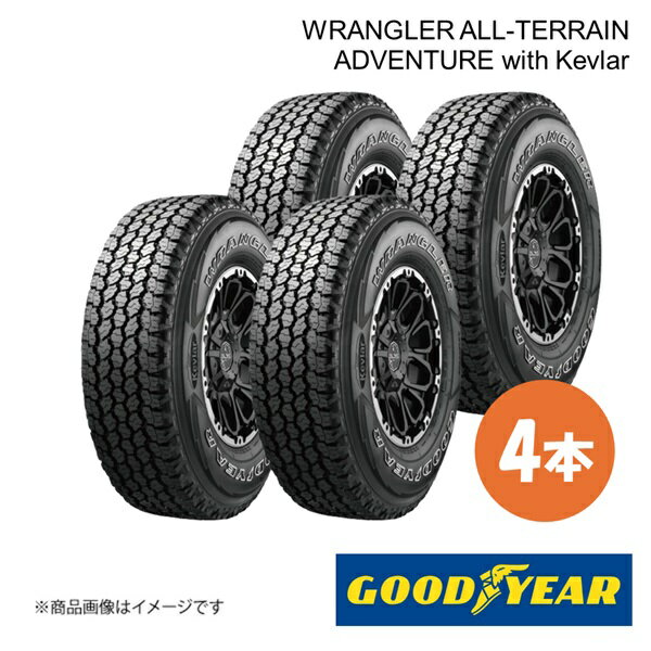 16 inches - GOODYEAR グッドイヤー WRANGLER ALL-TERRAIN ADVENTURE with Kevlar 245/75R16 111T 夏タイヤ サマータイヤ 4本 245 75 16 05527421×4