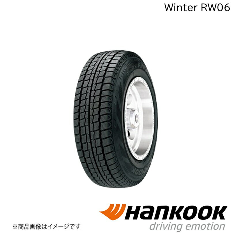 DUNLOP - Hankook/ハンコック Winter RW06 145R12C 81/79L M+S 1本 ウィンターアールダブリューゼロロク ウィンター 12インチ タイヤ単品 2022315