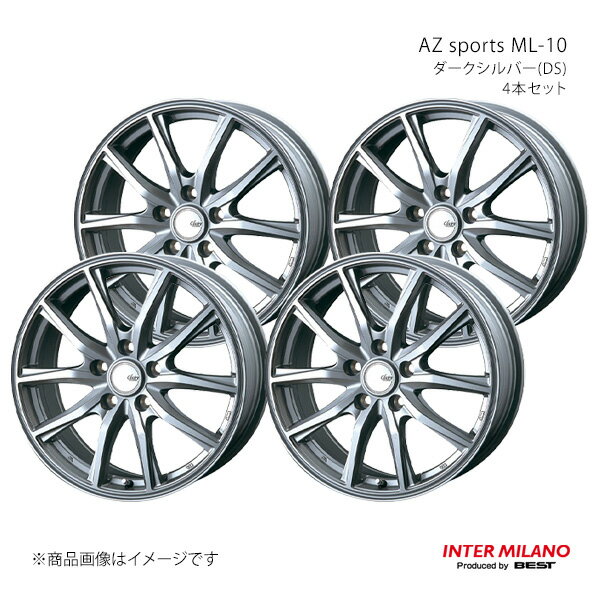 INTER MILANO インターミラノ CLAIRE GZ10 ホイール 4本セット IS AVE30/35/GSE31/ASE30 2020/11〜【18×7.5J 5-114.3 INSET38 グロスブラック】
