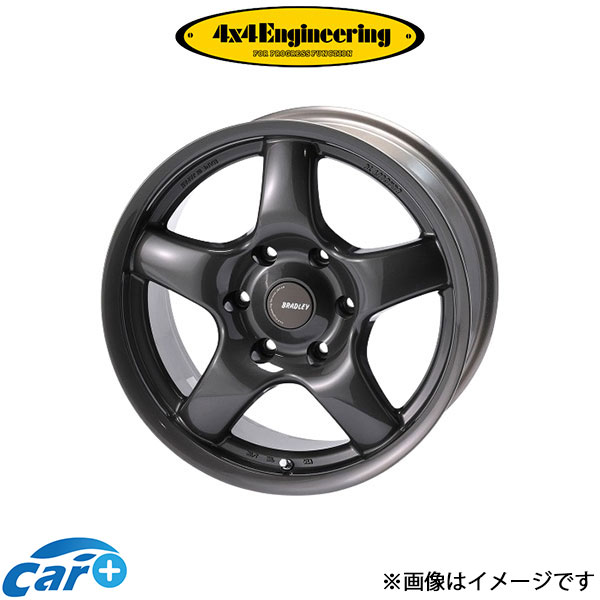 4x4エンジニアリング ブラッドレー π アルミホイール 1本 ジープ V8系(17×8J 6-139.7 INSET35)4×4 Engineering BRADLEY π