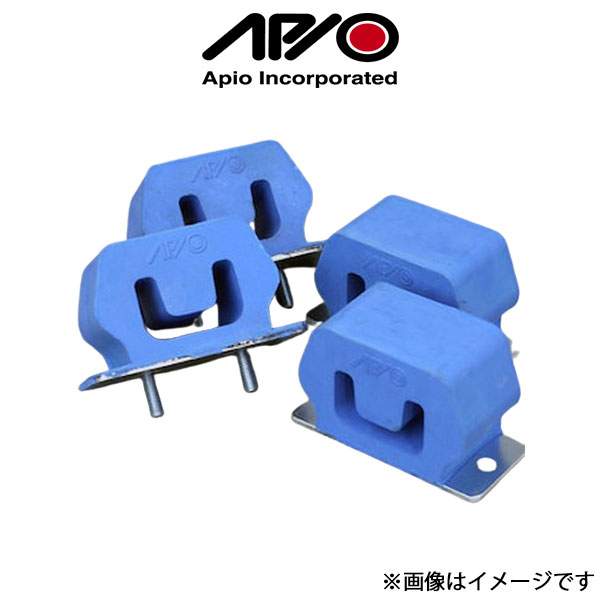 アピオ ウレタンバンプストッパー 1台分 ジムニー JA11 1003-A APIO